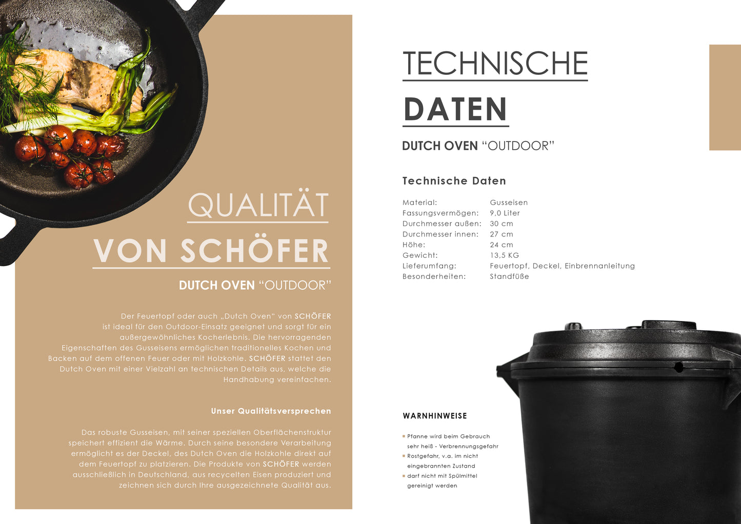“DUTCH OVEN” Outdoor